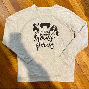 Hocus Pocus Screenprint long-sleeve T sz. L